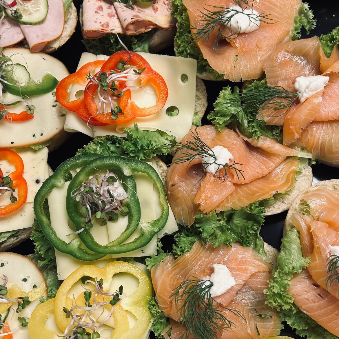 Lachs-Häppchen